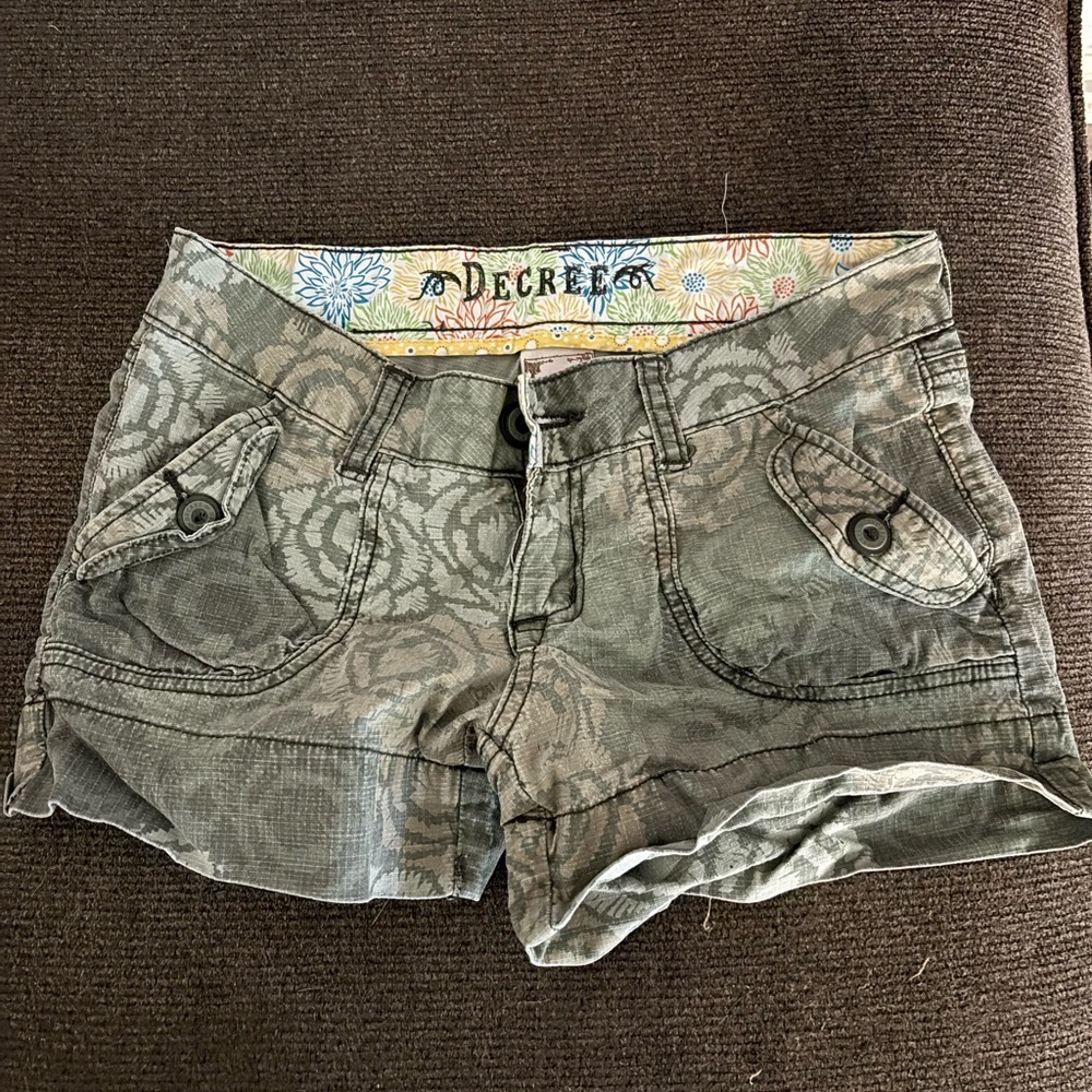 Decree Women's Green Shorts